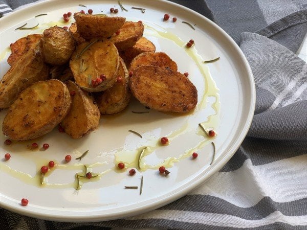 Biberiye ve Baharatlı Bebek Patates