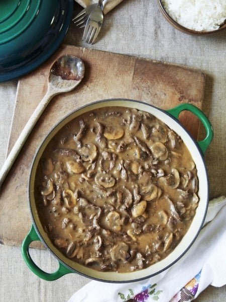 Beef Stroganoff