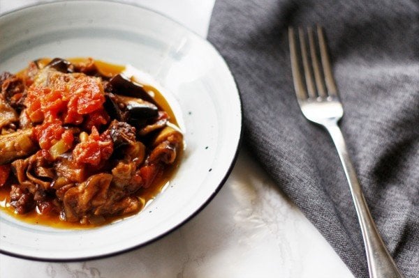 Çıltik (Domates Soslu Patlıcan)