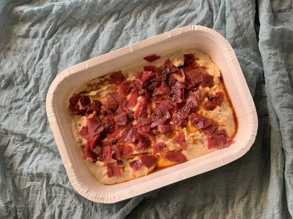 Humus Pastırmalı (Meze)