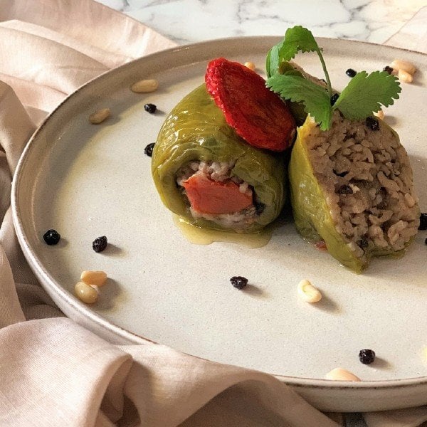 Biber Dolması (Soğuk Meze)