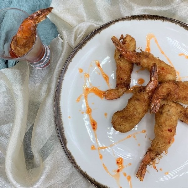 Kadayıfa Sarılı Jumbo Karides